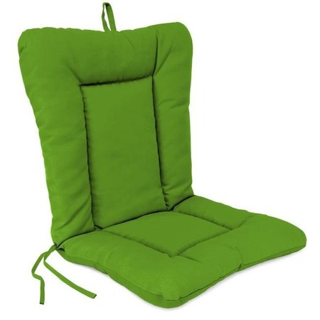 JORDAN MANUFACTURING Jordan Manufacturing 9040PK1-2543D Outdoor Euro Style Dining Chair Cushion; Veranda Citrus - 21 x 38 x 3.5 in. 9040PK1-2543D